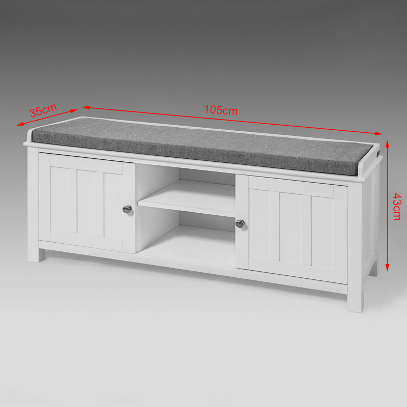Red Barrel Studio® Peterson Storage Bench & Reviews Wayfair